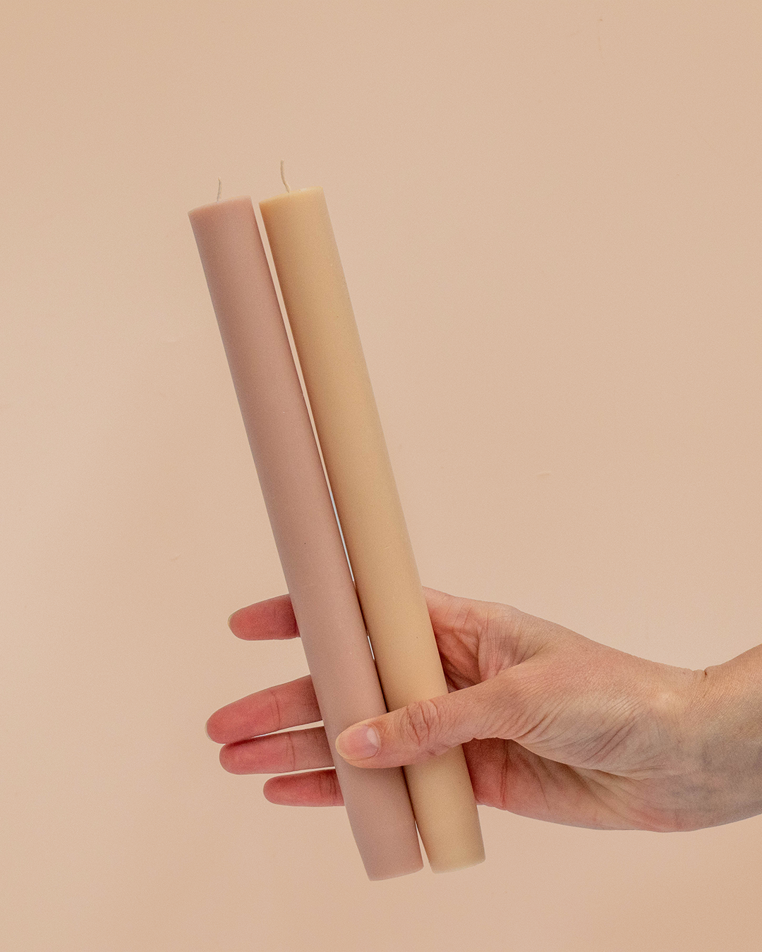 porter green | style + sustainability - Wholesale Tapered candle/candlestick - Wheat + Oat |Escc Dinner Candle| Soy-blend Unscented Candles6