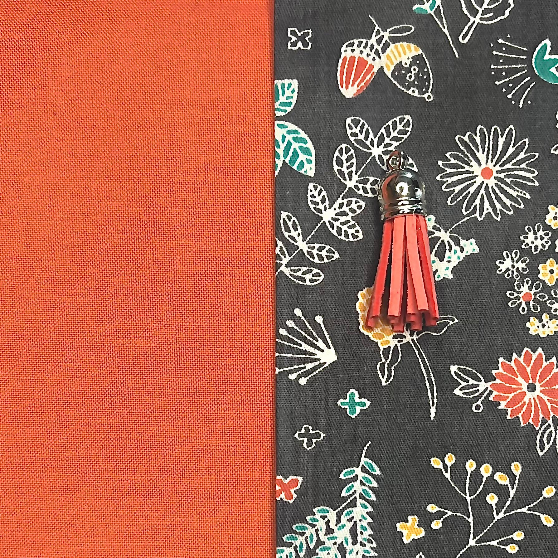 Paper Kuts – wholesale Keychain – Unisex – Handmade Cotton Key Fob Wristlet - Variety of Colours10