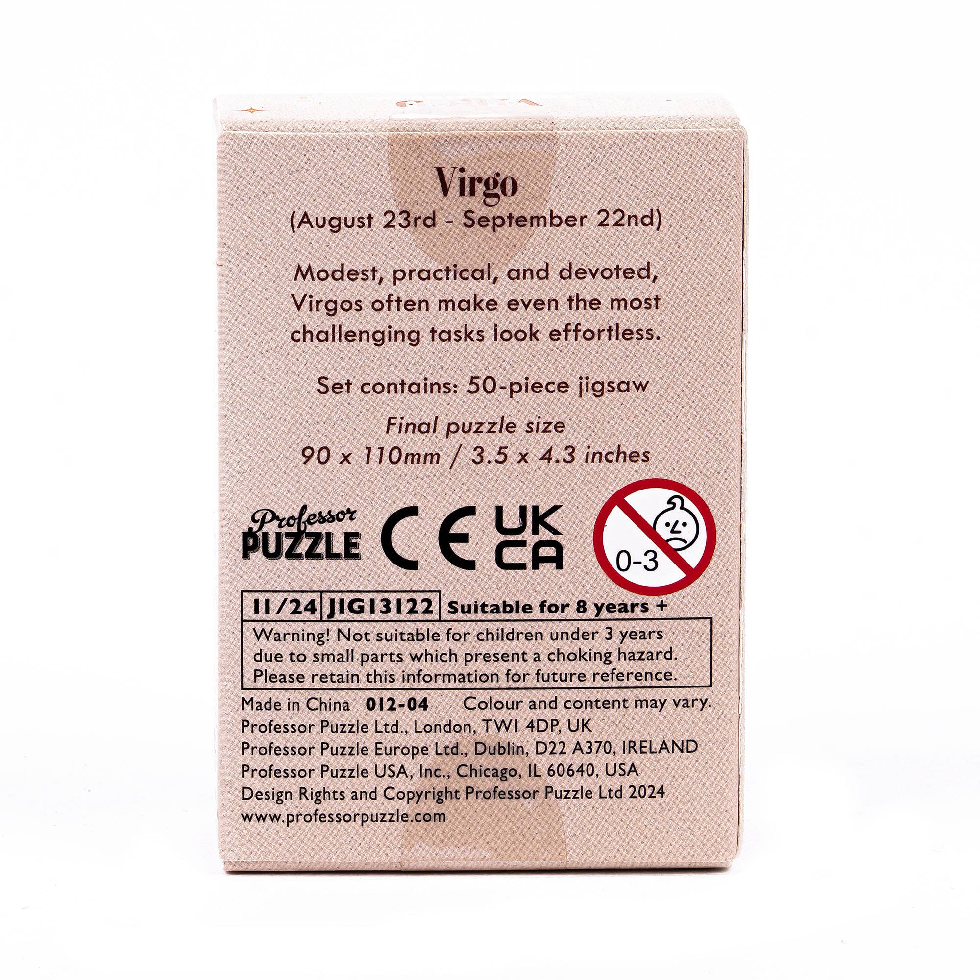 Professor Puzzle USA, Inc. - Wholesale Puzzle - Adult - Zodiac Signs 50pc Jigsaws in Mixed CDU (D.48)25