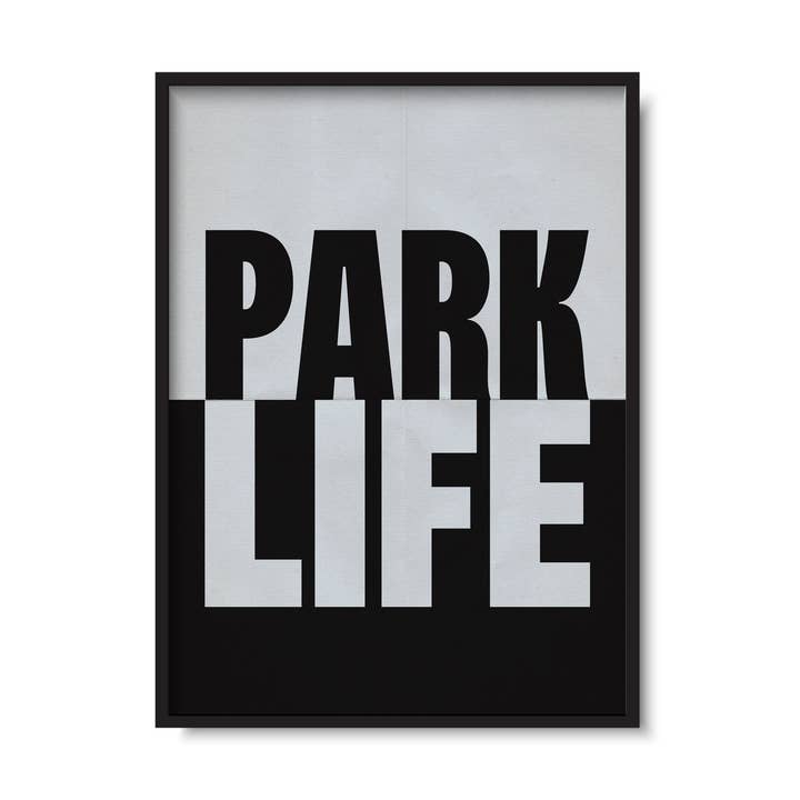 'Parklife' Print for wholesale by Twisted Rebel Designs