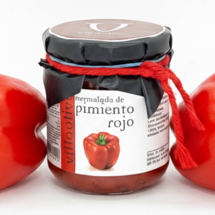 | Villaolivo - Peperjam 210 g | Jam voor fijnproevers | voor wholesale door VillaOlivo
