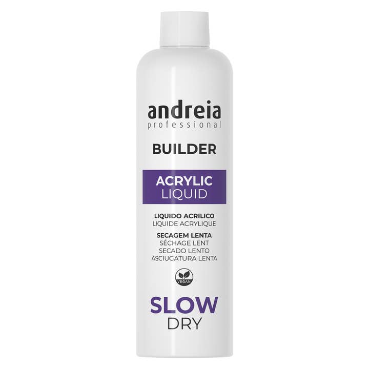 Andreia Professional Acrylic Liquid - Slow Dry - 250ml for wholesale by Andreia Professional