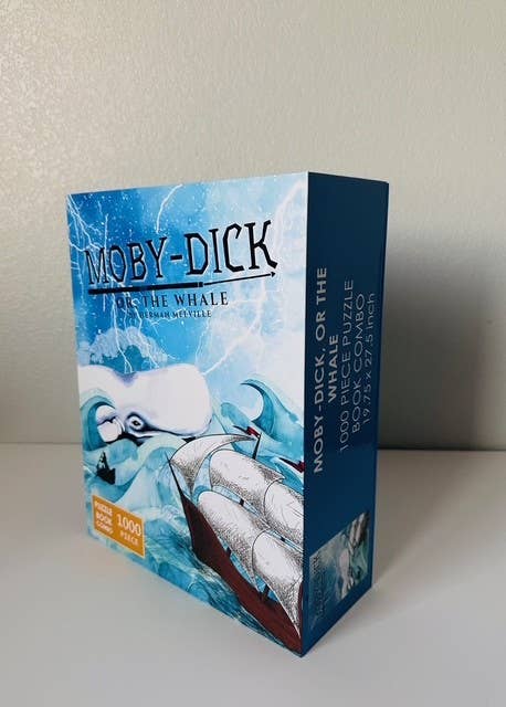 Bookworm Puzzle - Wholesale Puzzle - Adult - Moby Dick 1000 Piece Puzzle Gift  1