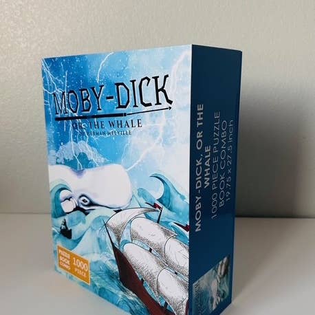 Bookworm Puzzle - Wholesale Puzzle - Adult - Moby Dick 1000 Piece Puzzle Gift 1