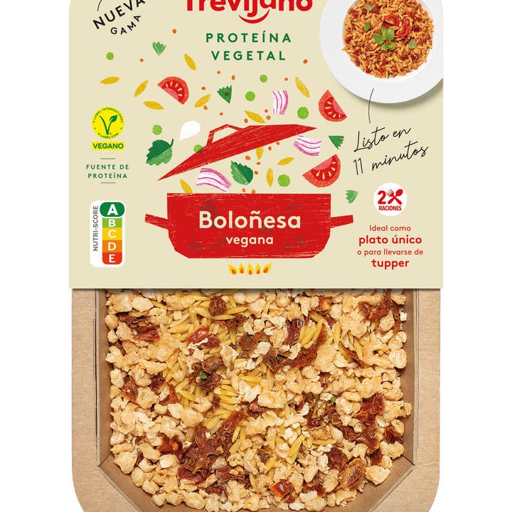 Trevijano - Wholesale Pasta - PLANTBASED - Bolognese Pasta - 200g