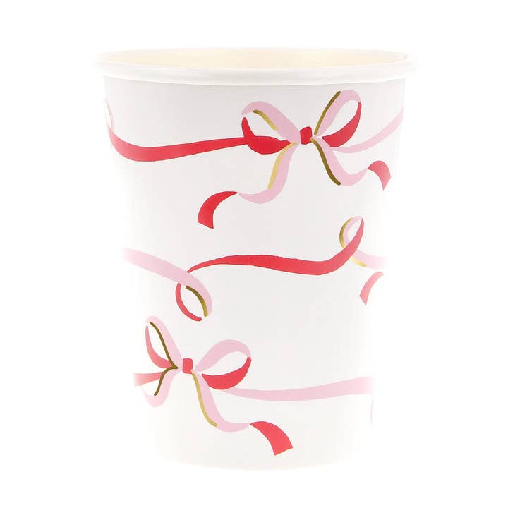 Ribbon Bow Cups for wholesale by Meri Meri