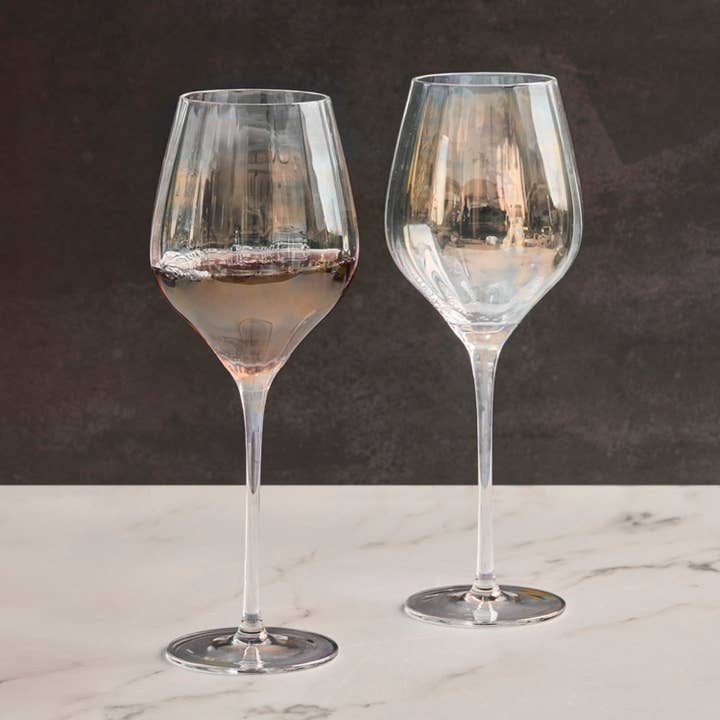 Set de 2 copas de vino Palazzo para venta al por mayor de The DRH Collection BV