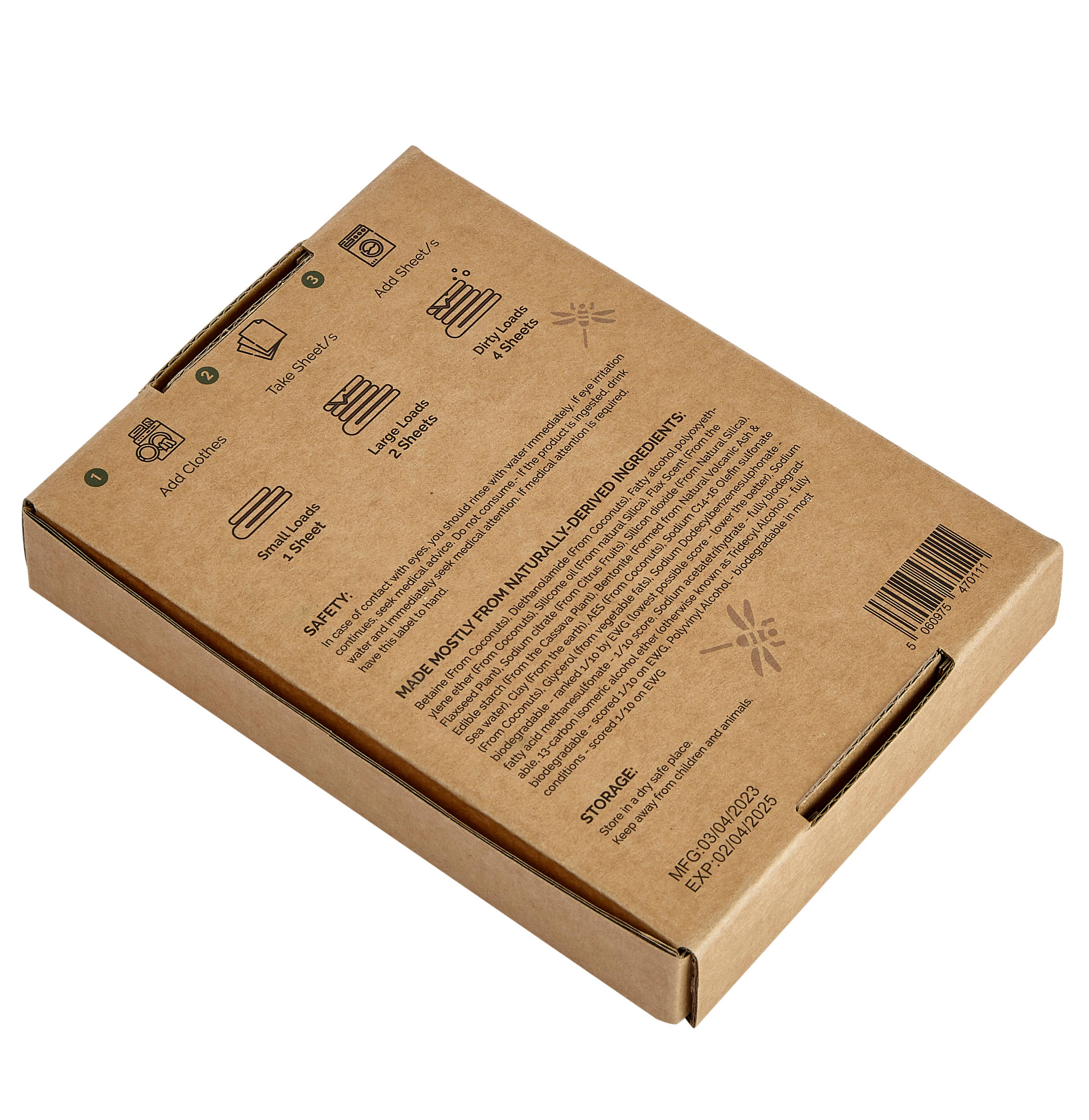 Re:gn - Wholesale Laundry Detergent Powder/Pods - Laundry Detergent Sheets -  Pack of 64 (Plastic-Free)1