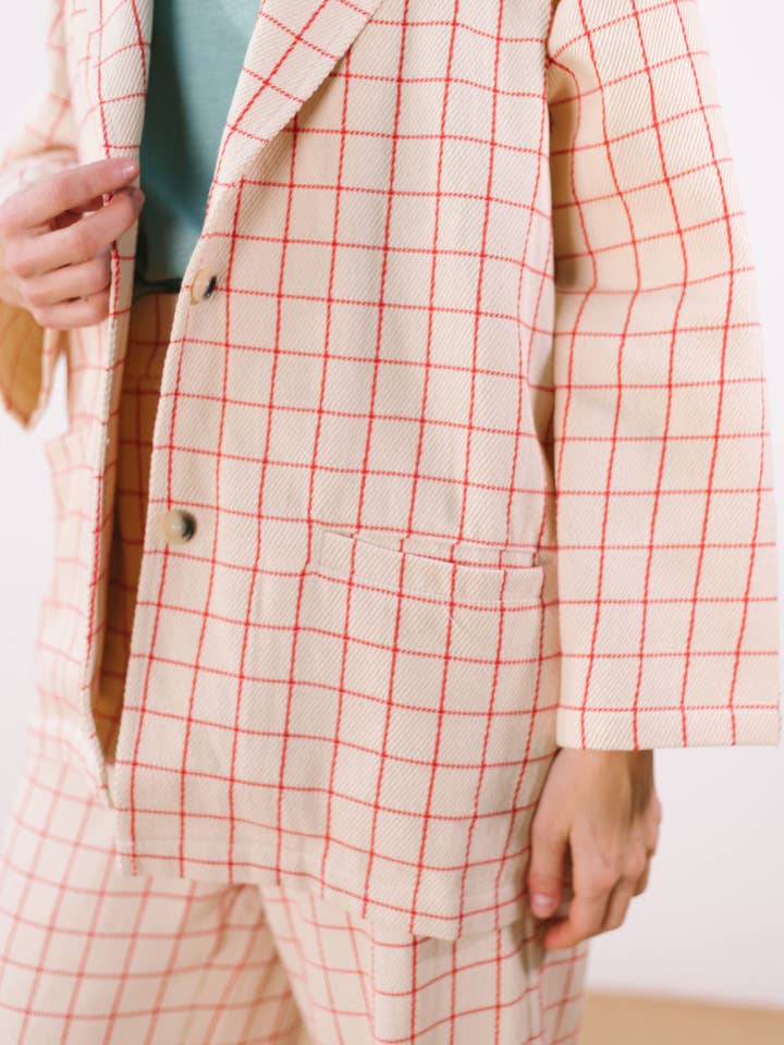 PAN Producto Básico - Wholesale Jacket - Women's - Plaid jacket1