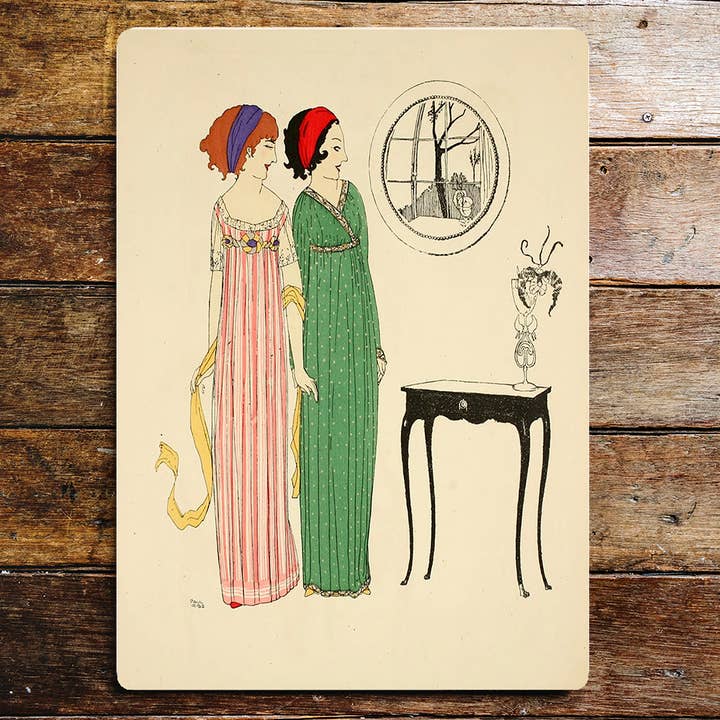 Vintage-Schminktisch für Damen — Wandschild aus für den Großhandel von The British Metal Signs Company