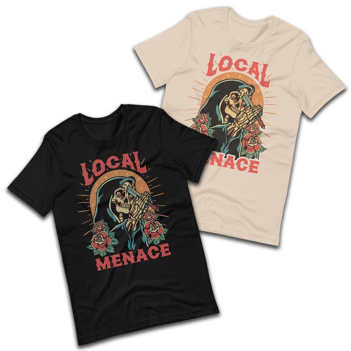 Mother Menace Tee for wholesale by Local Menace