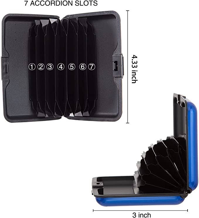 Syrrios Gifts LLC – wholesale Plånbok - Unisex – Metall RFID-blockerande plånbok kreditkortshållare4