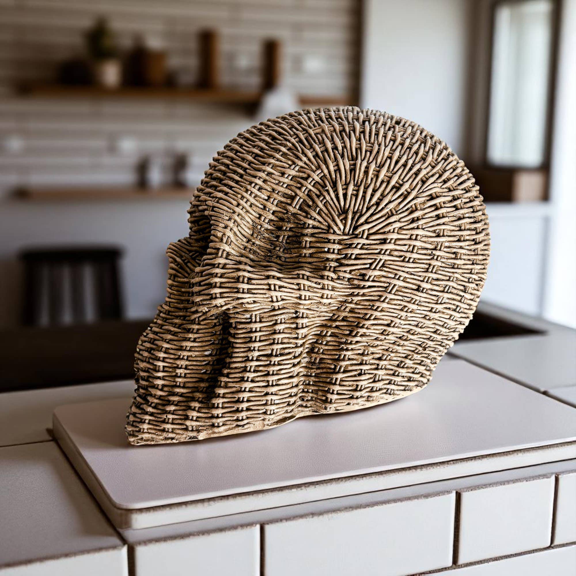 Gia Roma - Wholesale Decorative Figurine - Resin Skull Statue Rattan Halloween Gothic Home Decor Unique14