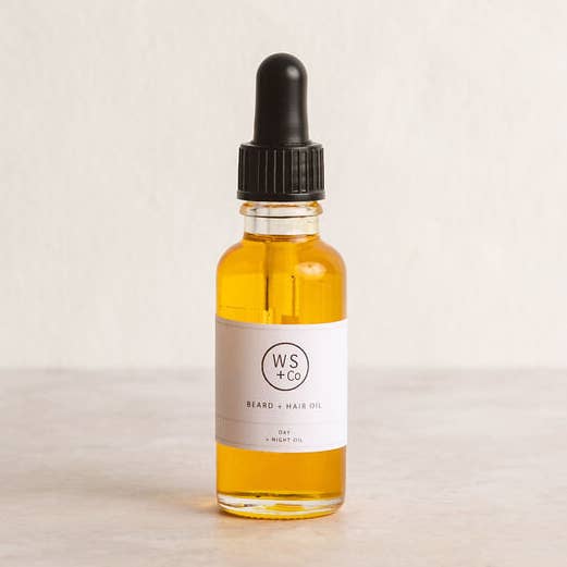 Beard + Hair Oil - Cruelty Free and Vegan for wholesale by Wild Sage + Co Ltd