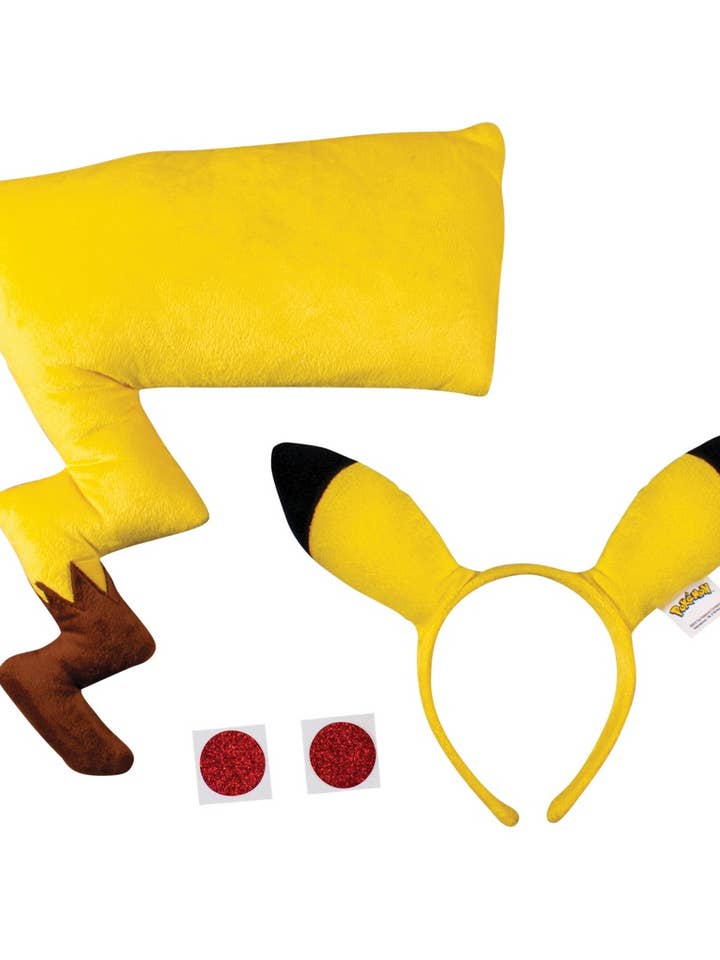 Pokémon™ - Kit Accessoires Pikachu - adulte pour la vente par P'tit Clown