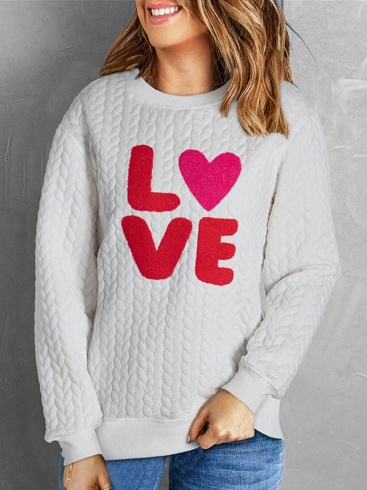 Camisola de Malha com Cabo Bordado por atacado de PRETTY BASH