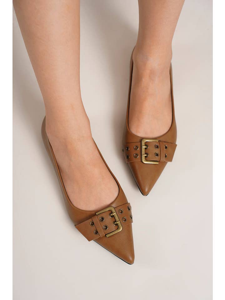 BEAST FASHION - Wholesale Flats - Women's - SELINA-03 Pointed Toe Flats23