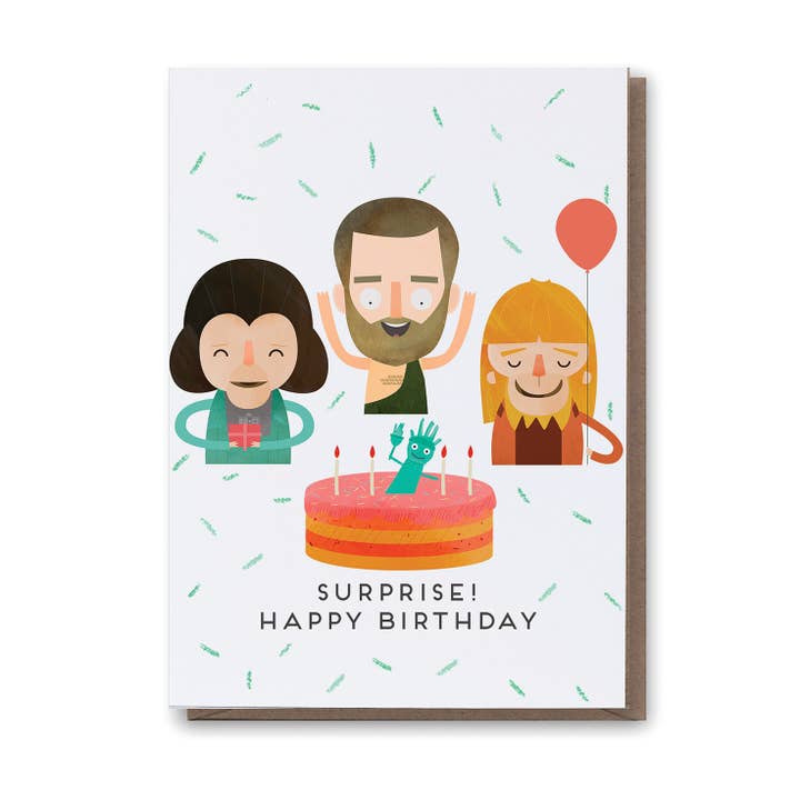 Surpresa! - Cartão de aniversário Planet Of The Apes por atacado de Hole In My Pocket