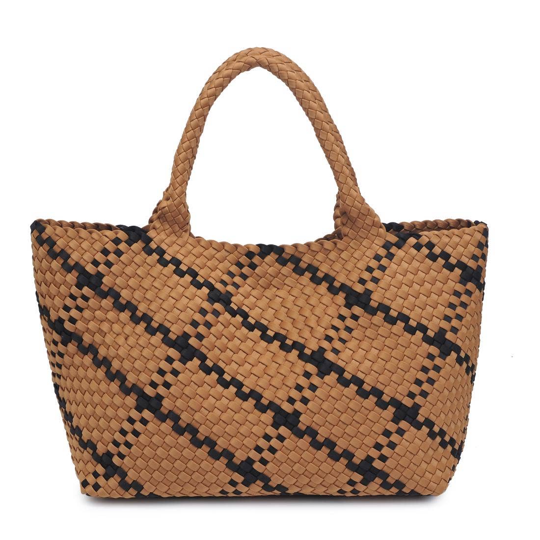 Sol and Selene – Großhandel Tragetasche – Damen – Große gewebte Neopren-Tasche "Sky's The Limit"166