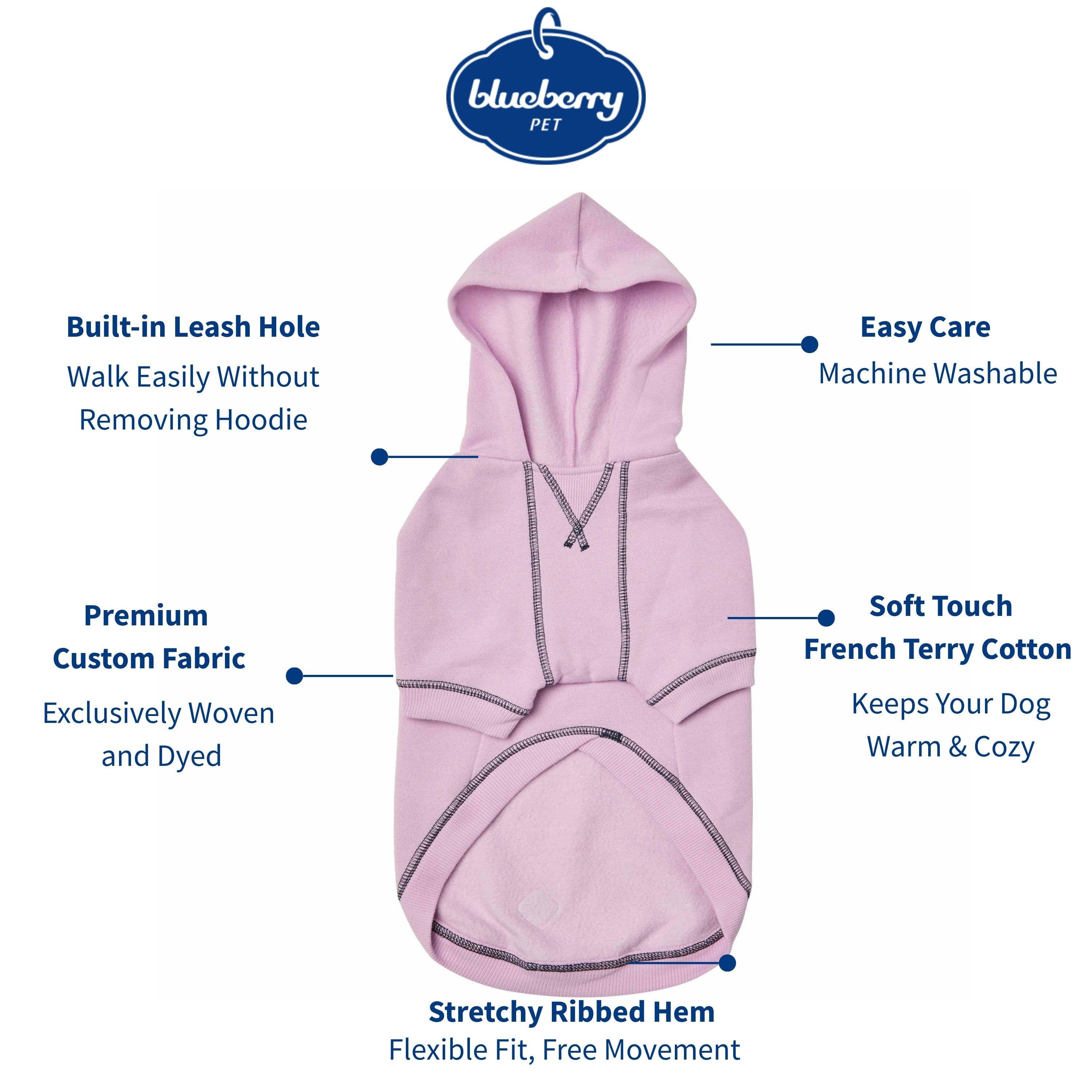 Blueberry Pet - Wholesale Hondenhoodie - Hond - Op maat gebreide en geverfde bijpassende hoodies voor hond en eigenaar2
