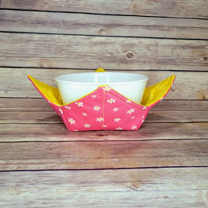 Burpie Bibs Boutique - Vente Gants de cuisine/maniques - Bol de printemps douillet | Dessous de plat floral | Fleur Fleurs Abeille Abeilles19