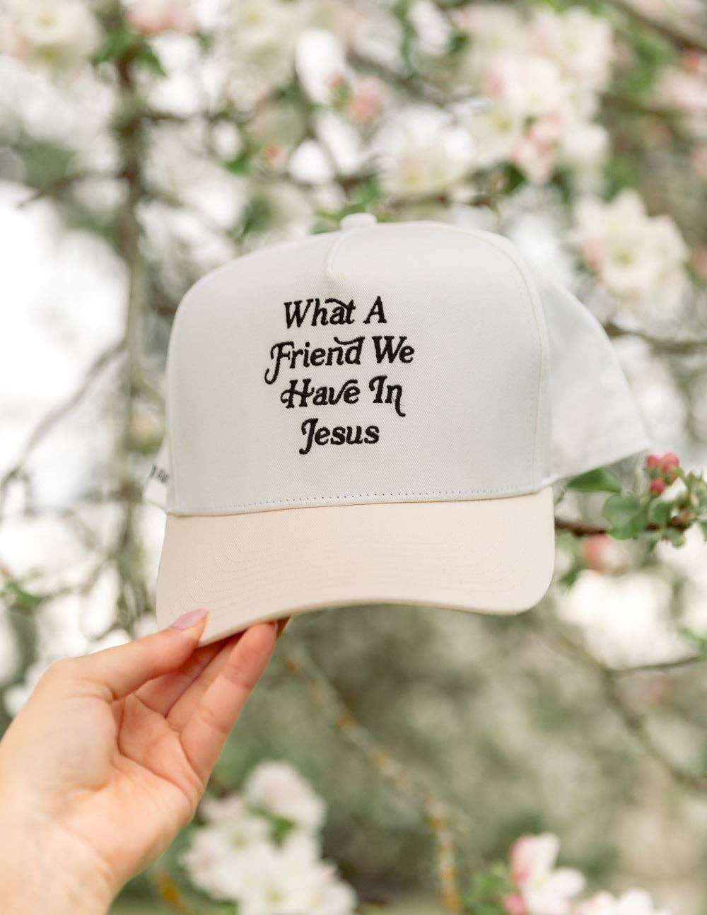 Elevated Faith - Wholesale Trucker Hat - Unisex - What a Friend in Jesus Trucker Hat3