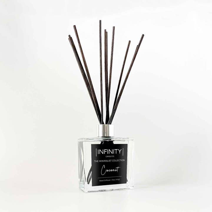 Coconut Reed Diffuser - The Minimalist Collection for wholesale by Infinity Candle Co