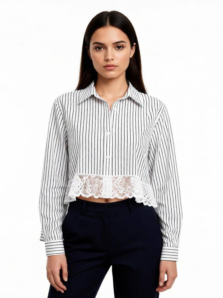 CAMISA RISCA DE GIZ MULHER por atacado de Kis 2