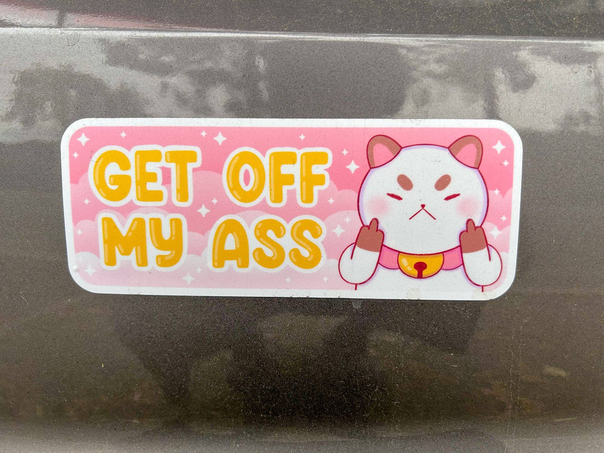 Hollandaize Art – Engroshandel Klistermærke – Gå Af Min Røv Puppycat Bumper Sticker7