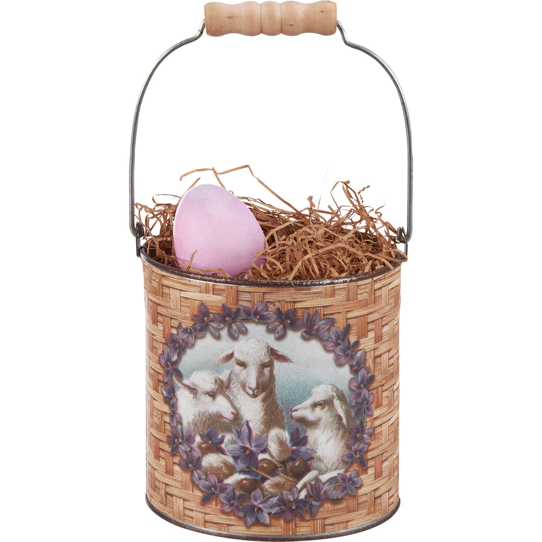 Primitives by Kathy - Wholesale Storage Bin - Bunny And Friends Bucket Set3