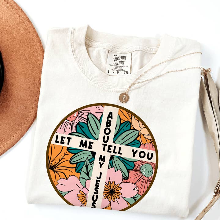 Lascia che ti parli del mio cerchio di Gesù DTF Heat Transfer per la vendita all'ingrosso da parte di Trendy Transfers