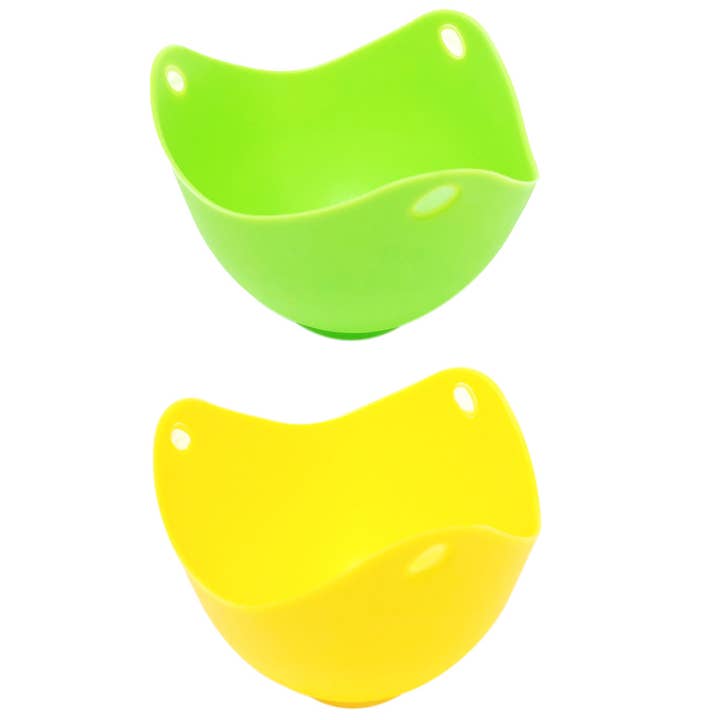 Pochoirs à œufs antiadhésifs en silicone Wrapables pour cuisson à la vapeur pour la vente par Wrapables.com