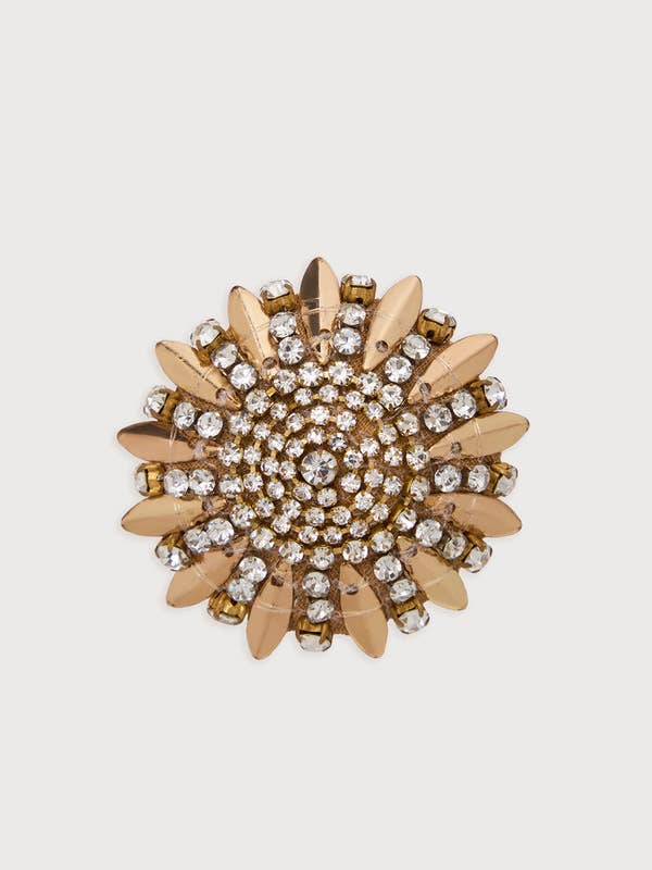 Juliana Flower Burst Brooch for wholesale by SAACHI