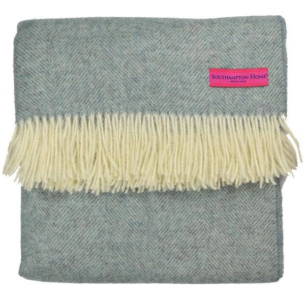 Prince of Scots - Wholesale Throw blanket - Southampton Home Shetland Lambswool Herringbone Throw20