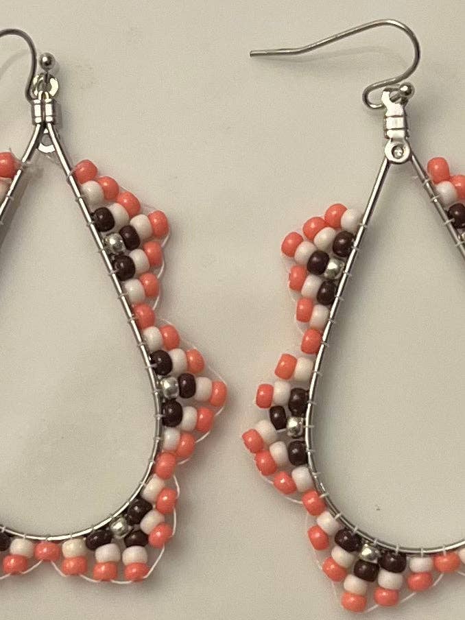 Ohrringe 'Sitaa' für den Großhandel von Dragonfly Mama Designs, LLC