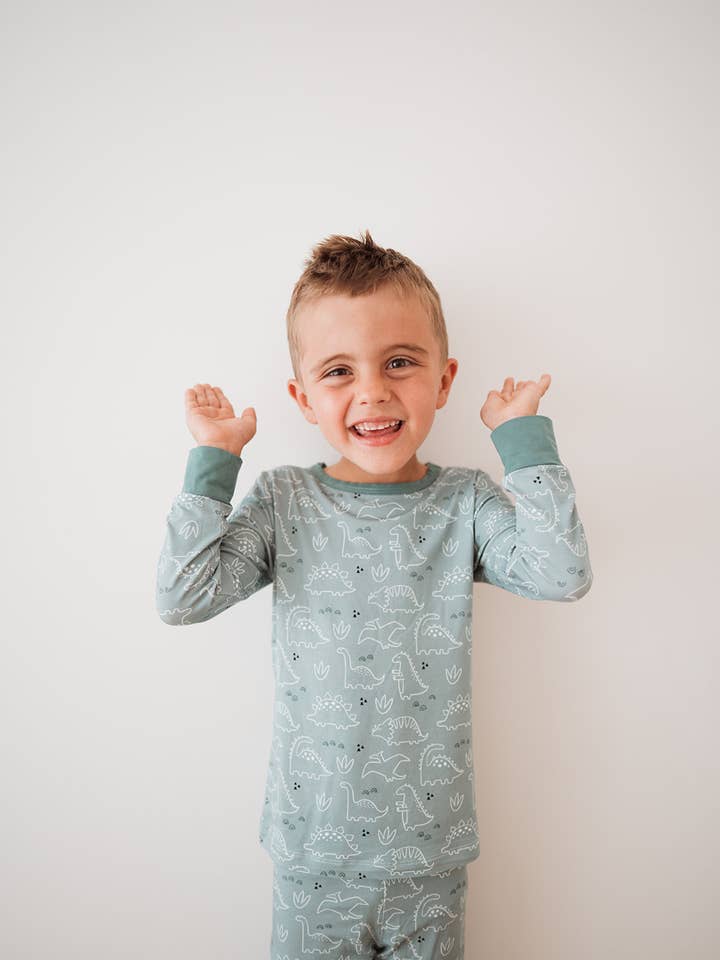 Dino To-delt Pyjamassæt for engroshandel hos Nash+Nova