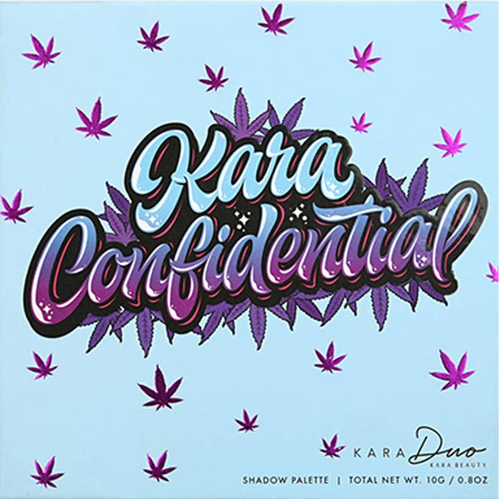 Kara Beauty - Wholesale Eyeshadow Palette - KARA CONFIDENTIAL 16-Shade Creative Beauty Palette - VEGAN