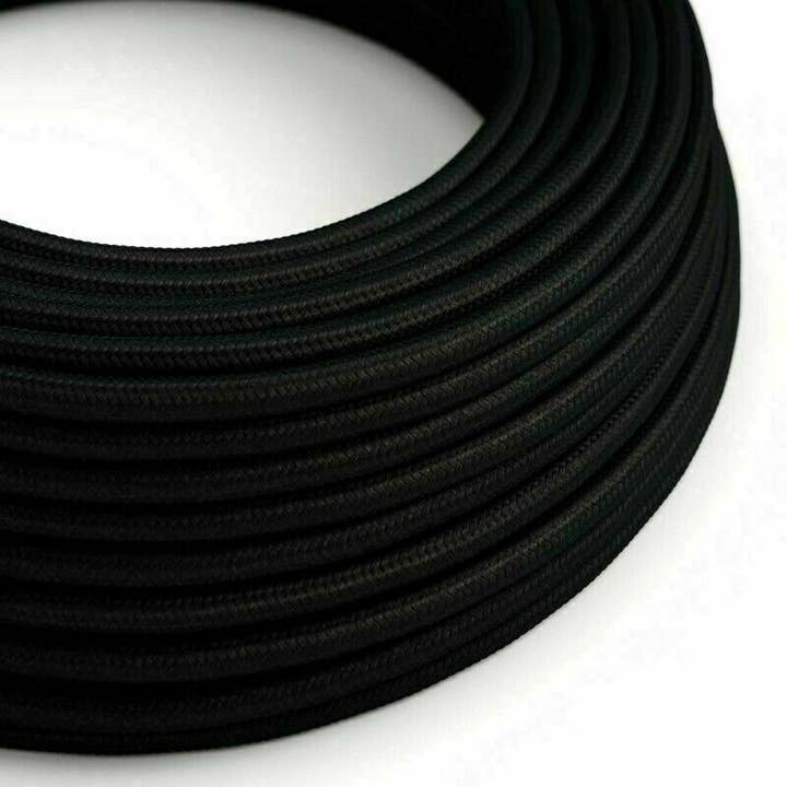 Ledsone - Wholesale Craft Supplies - 2 Core Braided Fabric Twisted and Round Cable Lighting Flex
