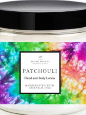 Patchouli Loção Mãos e Corpo: Banho e Corpo por atacado de Plunk Soap and Candle Company