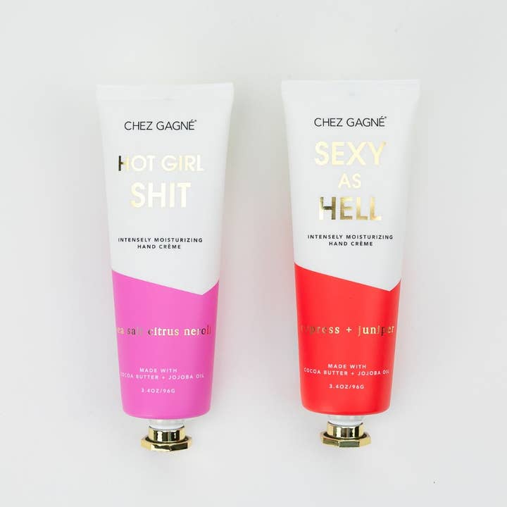 Chez Gagné - Wholesale Hand Cream/Lotion - Sexy As Hell - Cypress +Juniper - Vegan Hand Crème - 3.4oz