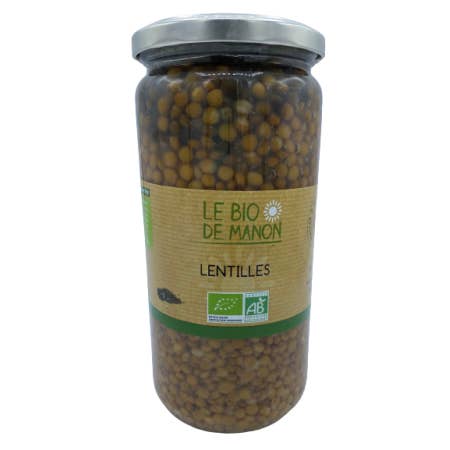 Le bio de Manon - Wholesale Beans - Lentils in a jar0