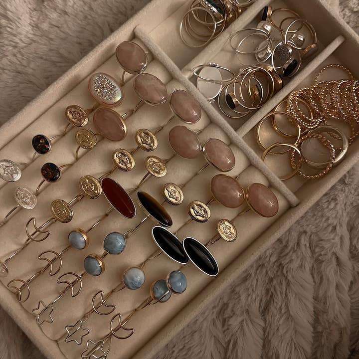 Bijoux Boutique LLC - Vendita all'ingrosso Anello midi/a fascia - Anello Moneta Madre Maria8