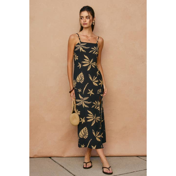 Kokosnöt Kyss Framslitsad Midiklänning för wholesale av Dress Forum