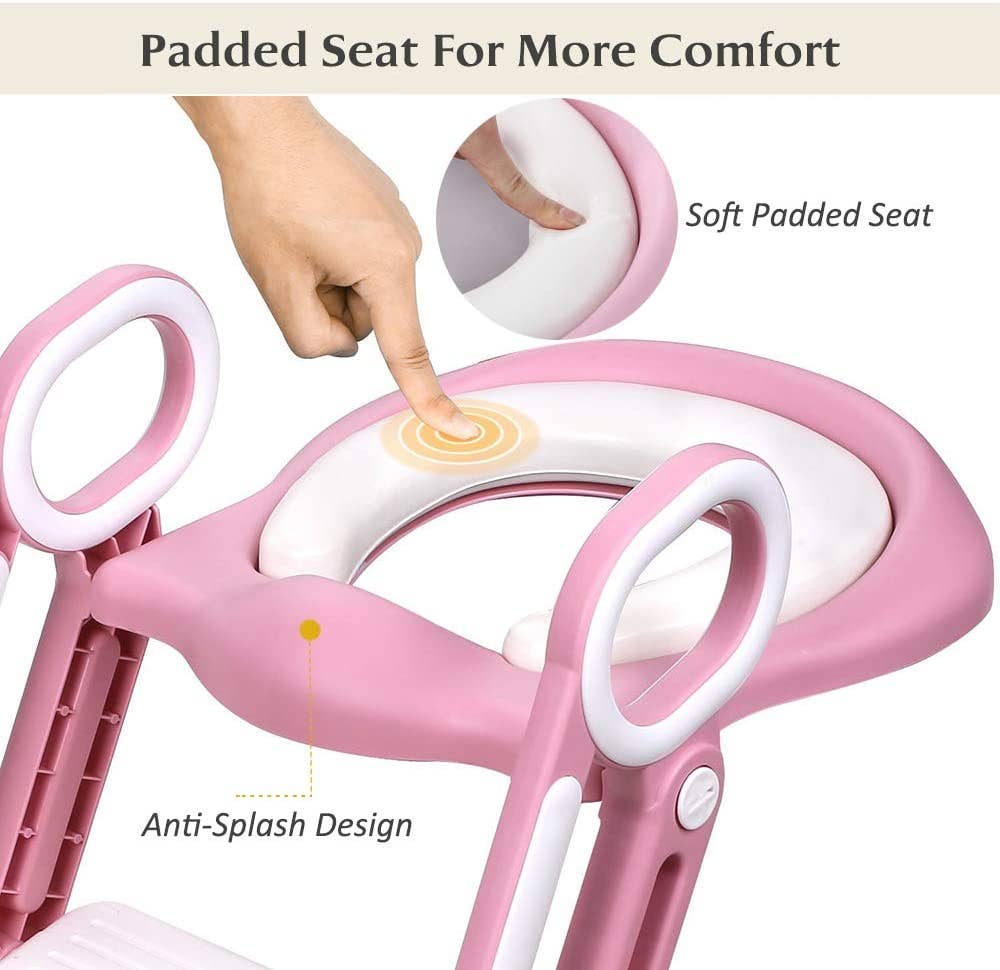 Above Edge - Wholesale Potty Supplies - Kids & Baby - Potty Training Toilet Seat Step Stool Ladder for Kid and Bab6