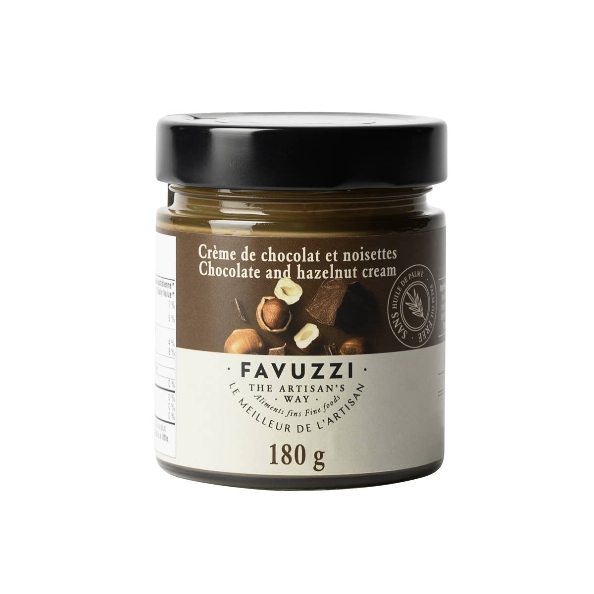 Favuzzi (Canada) - Wholesale Nut Butter - Chocolate And Hazelnuts Cream
