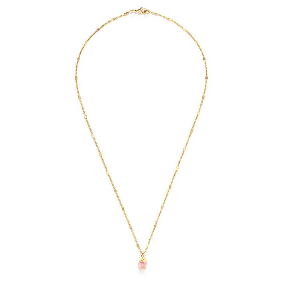 Amano Studio – wholesale Pendant/charm necklace – Raw Cut Gemstone Necklaces14