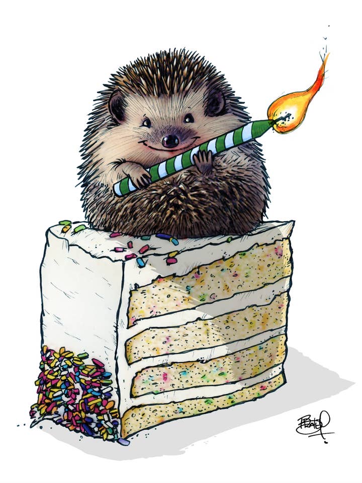 Sitting Pretty #293 - vertical for wholesale by Shawn Braley Illustration