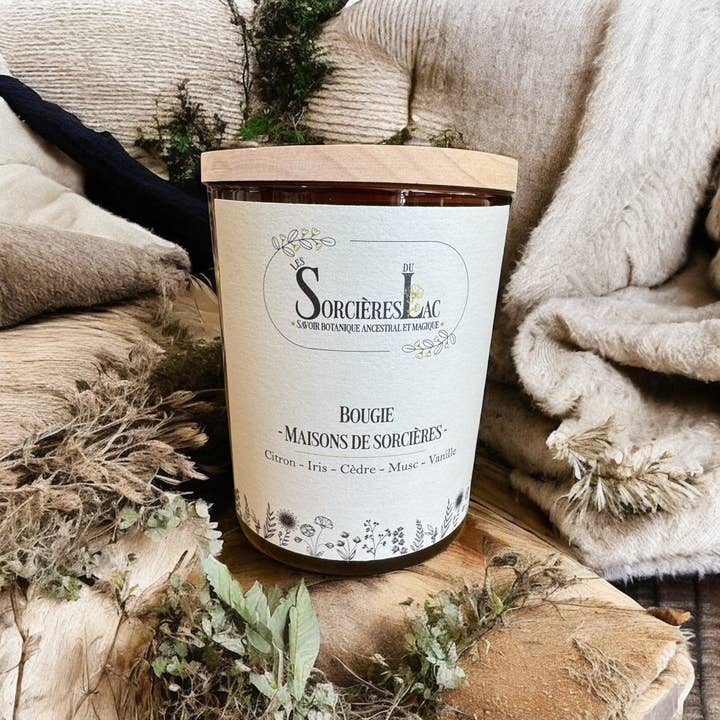 Les sorcières du lac – wholesale Burkljus – Ljus Witch Houses i bärnstensfärgat glas1