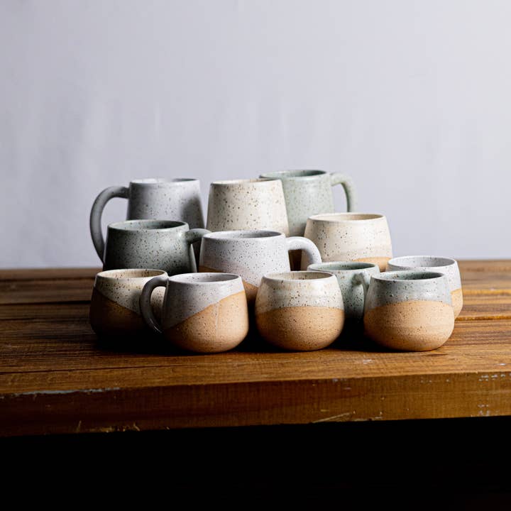 Hands On Ceramics - Wholesale Coffee Mug - Ceramic Tall Round-Bottom Mug - 16 ounce mug10