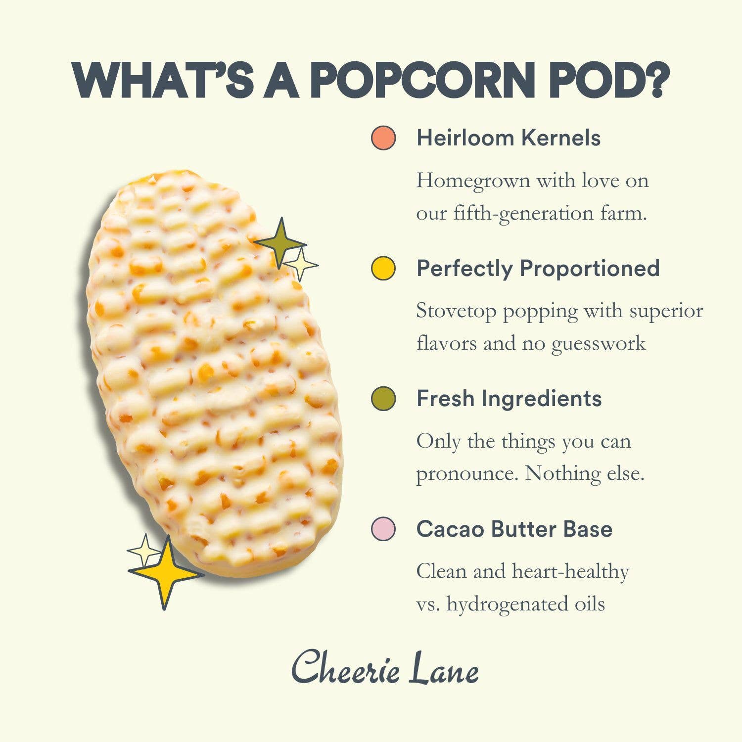 Cheerie Lane - Wholesale Popcorn - Sea Salt Popcorn Pod Pack2